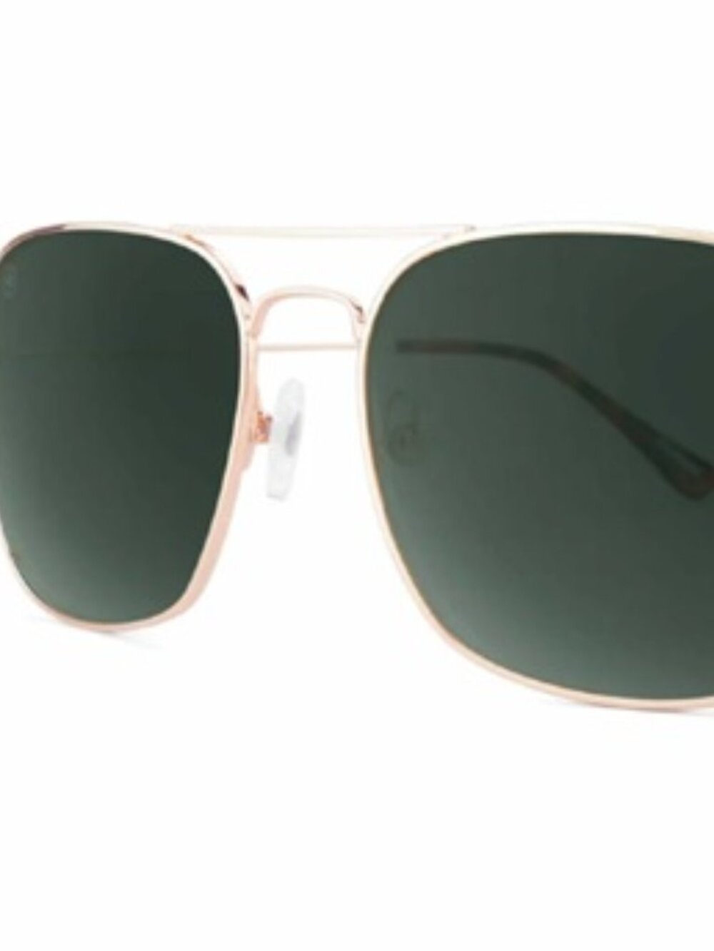 Knockaround Mount Evans Polarized Sunglasses, Gold/Aviator Green, Unisex, New